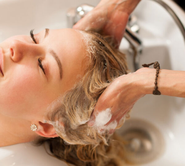 bac à shampoing